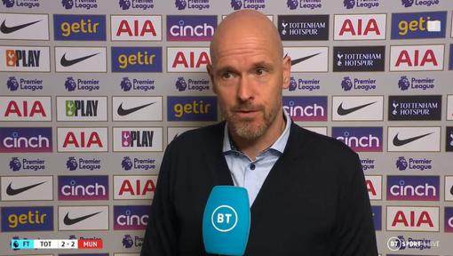 意昂体育官网-滕哈赫：下半场失去了控制 孙兴慜：我们很生气